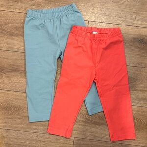 Hanna Andersson Capris 6/7 Kids Colorful Leggings Set